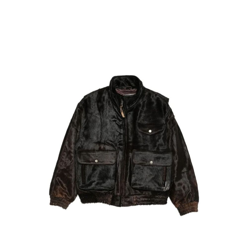 Found Brown Jackets - Leather Jackets Men